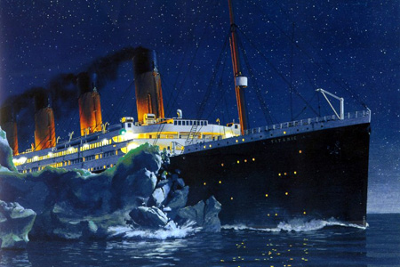 Titanic example of destructive pride