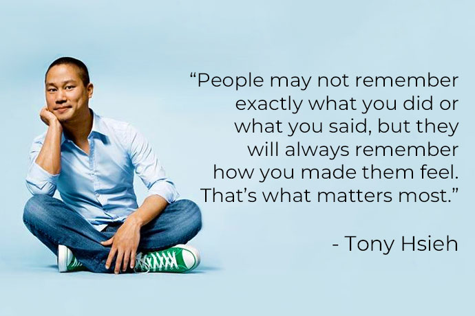 A thank you note from the late Zappos CEO Tony Hsieh reveals 3 powerful leadership lessons on how to bring out the best in those you lead.