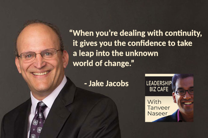 Change expert Jake Jacobs on how any leader can promote change that’s both impactful and not as challenging for employees to implement.