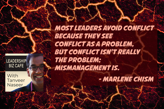 Leadership Biz Cafe Marlene Chism conflict capacity