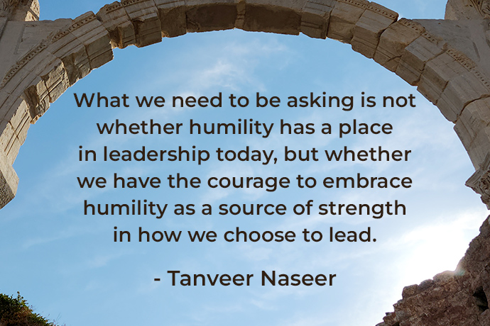 Why we need to lead with humility