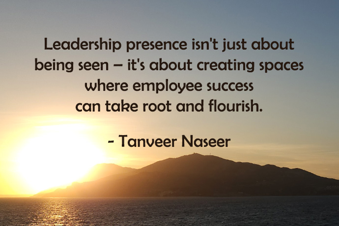 Leadership presence inspire success